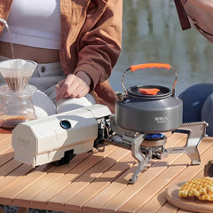 Foldable Outdoor Gas Stove 2700W/3800W with Storage Bag for Camping