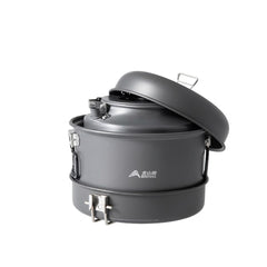 VLEEE Portable Butane Camping Gas Stove, Aluminum Alloy Outdoor Cooker for Camping & Travel