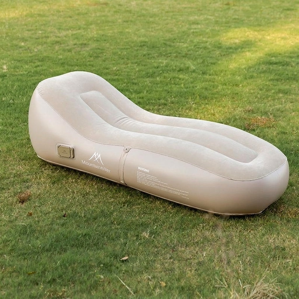 Electric Outdoor Inflatable Sofa Bed Automatic Air Lounger for Camping, Music Festivals, Napping & Travel