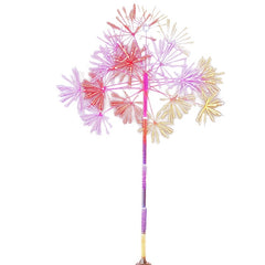 VLEEE RGB LED firework tree on white background