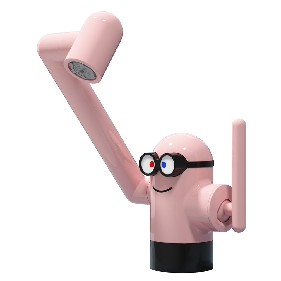 VLEEE MP2633 playful character basin faucet in Pink