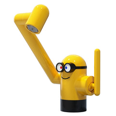 VLEEE MP2633 playful character basin faucet in Yellow