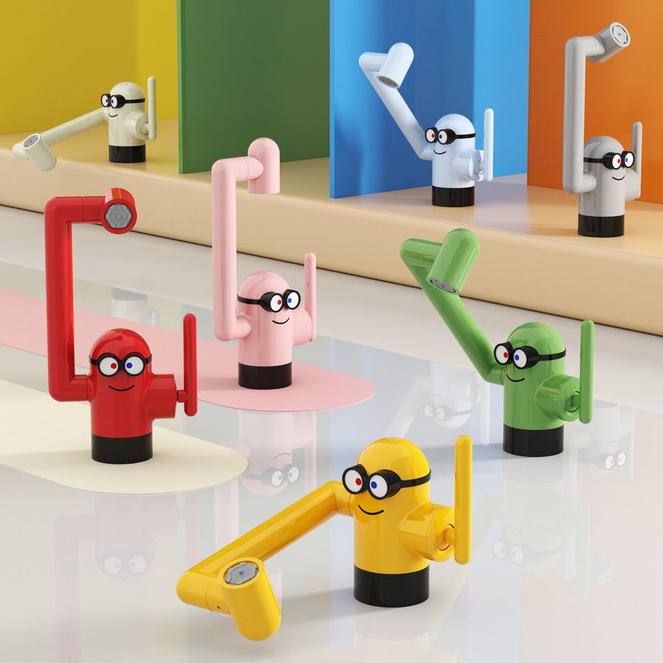 VLEEE playful character faucet color collection