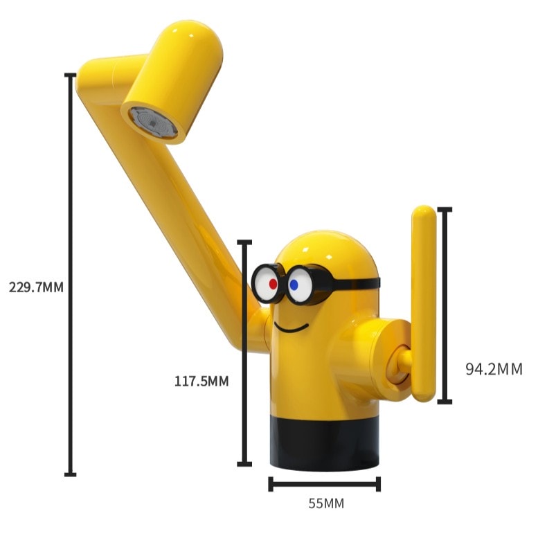 VLEEE MP2633 bathroom faucet dimensions